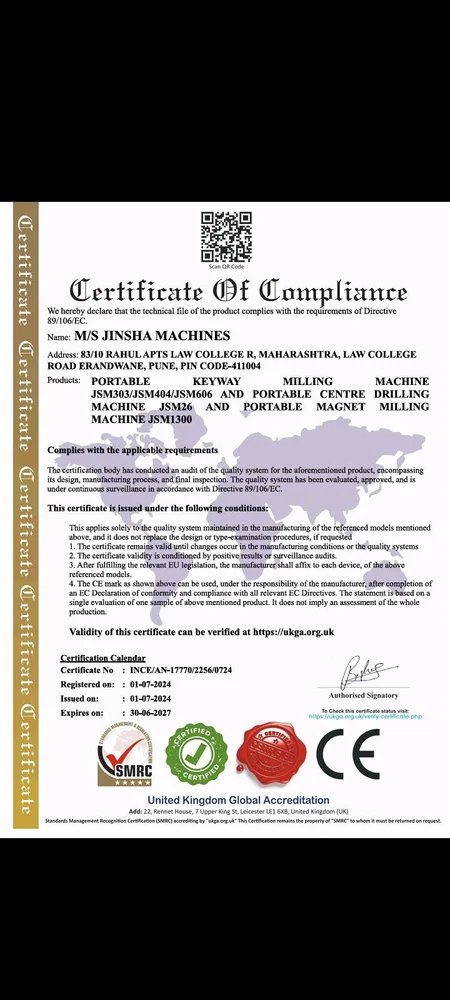 Portable Keyway Milling Machine